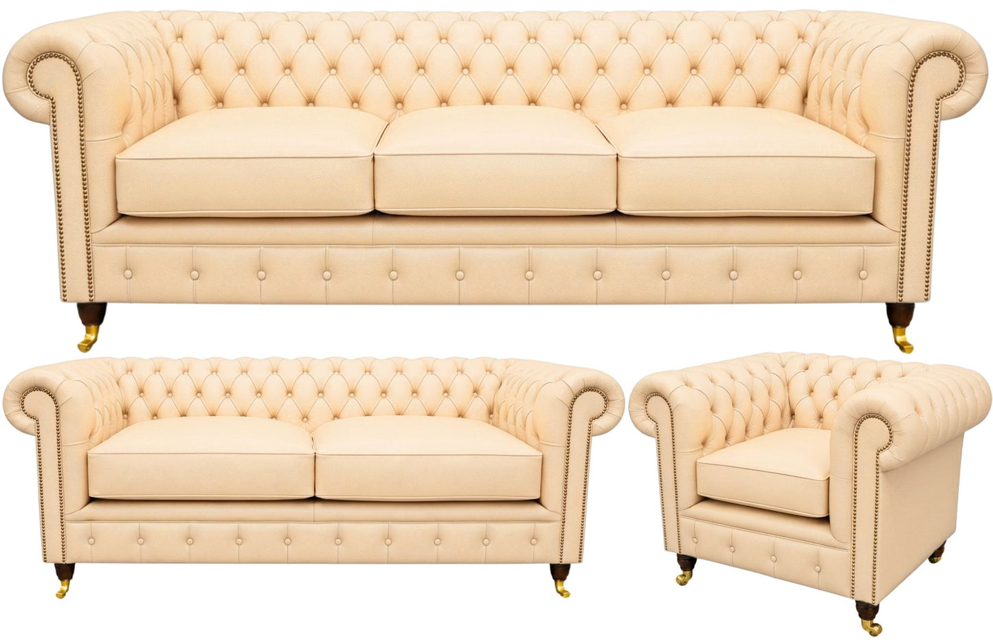 The Dorchester Chesterfield 3 Piece Suite
