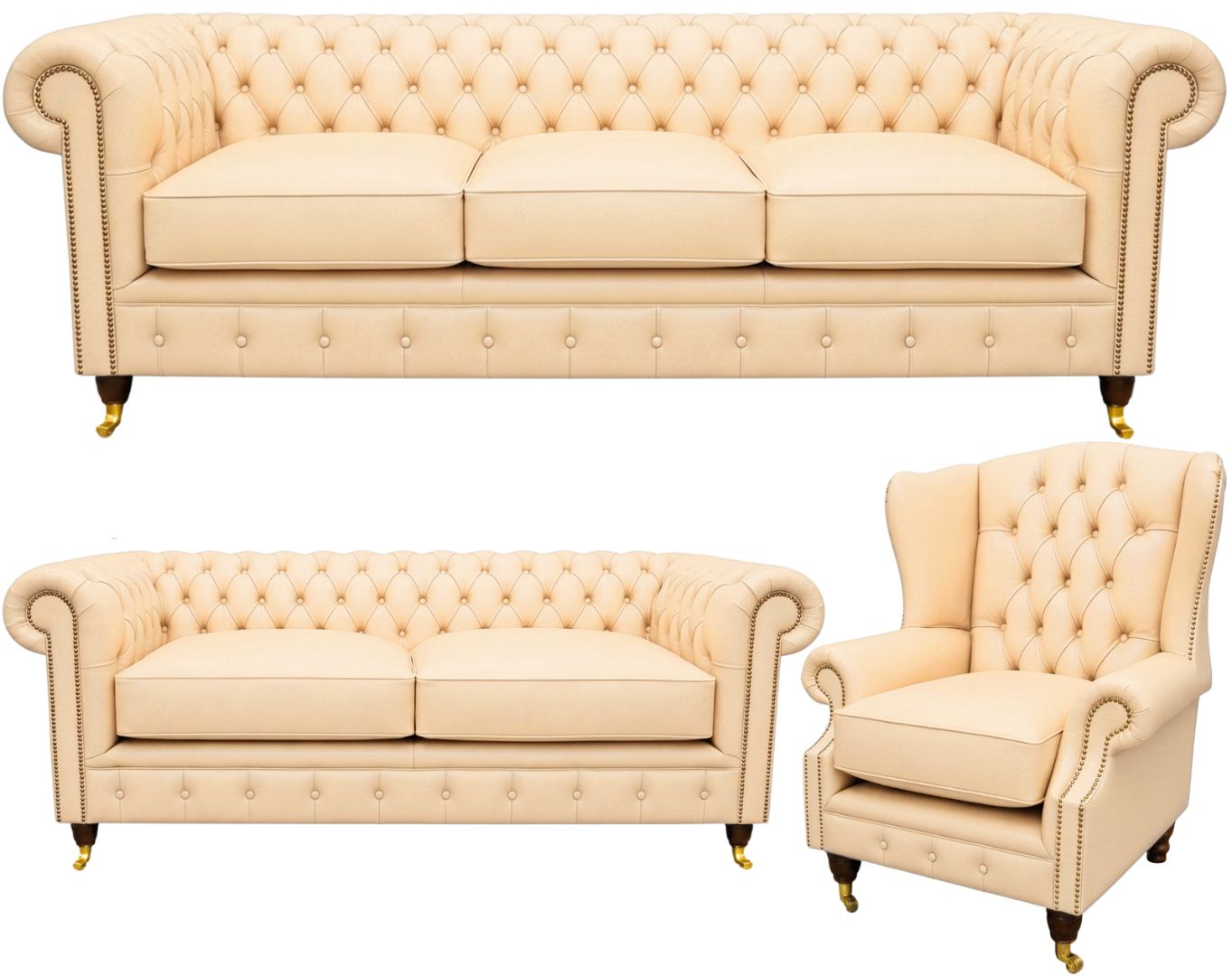 The Dorchester Chesterfield 3 Piece Suite