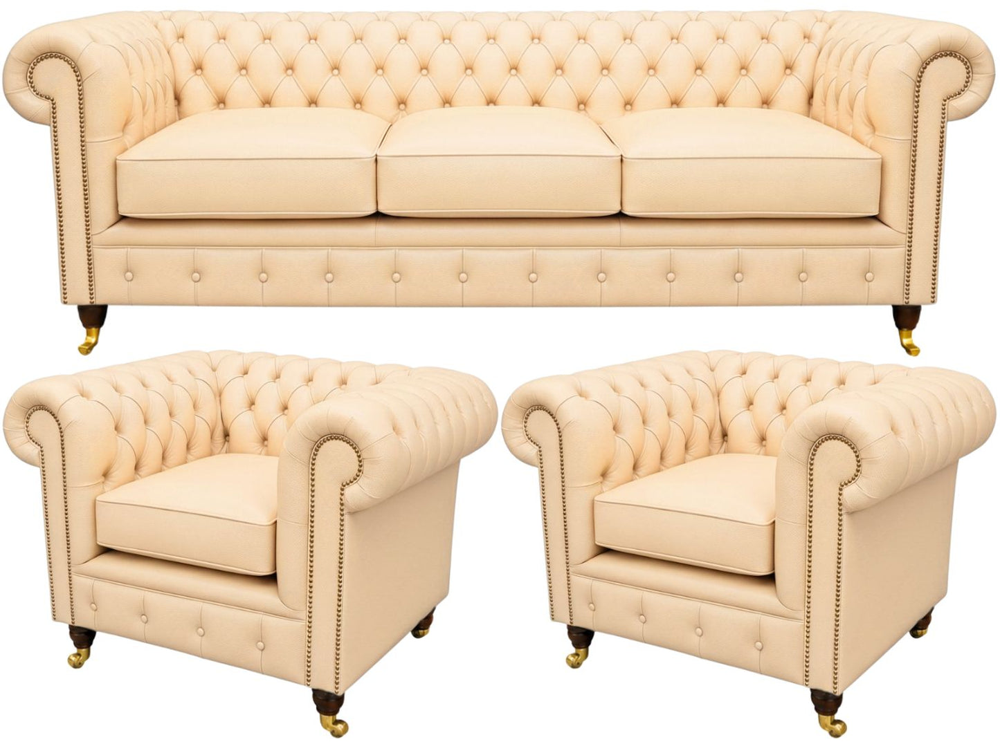 The Dorchester Chesterfield 3 Piece Suite