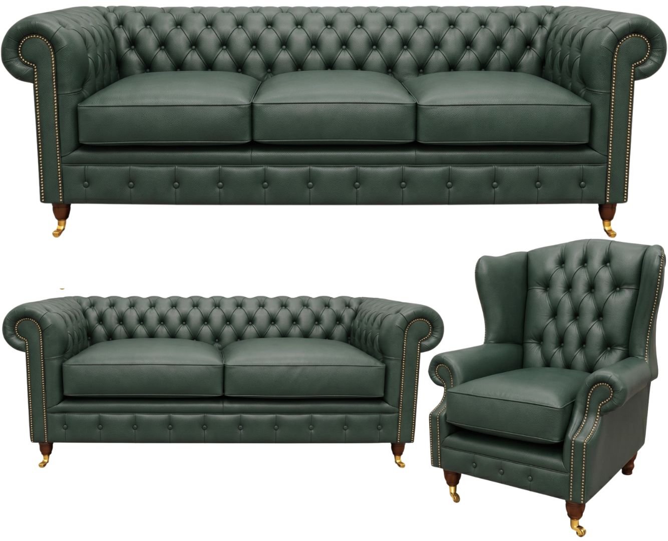 The Dorchester Chesterfield 3 Piece Suite