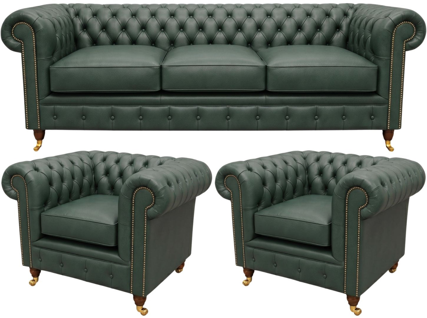 The Dorchester Chesterfield 3 Piece Suite