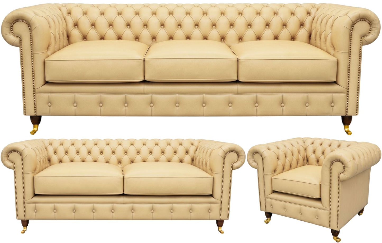 The Dorchester Chesterfield 3 Piece Suite