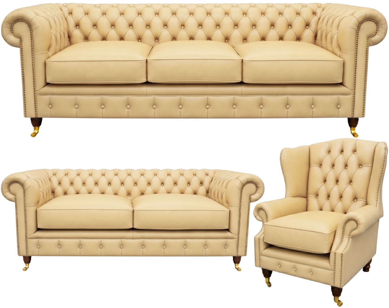 The Dorchester Chesterfield 3 Piece Suite