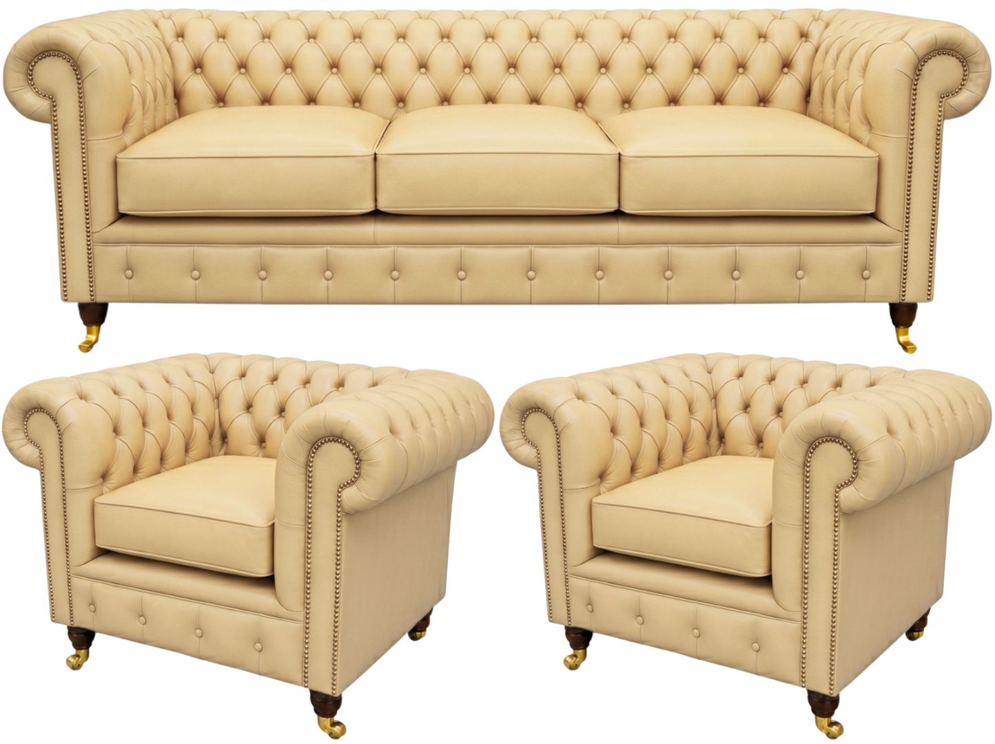 The Dorchester Chesterfield 3 Piece Suite