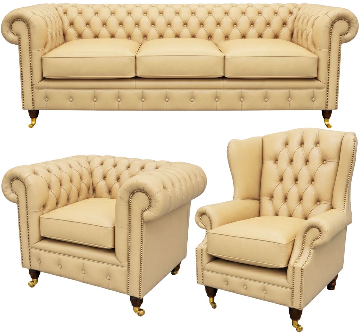 The Dorchester Chesterfield 3 Piece Suite