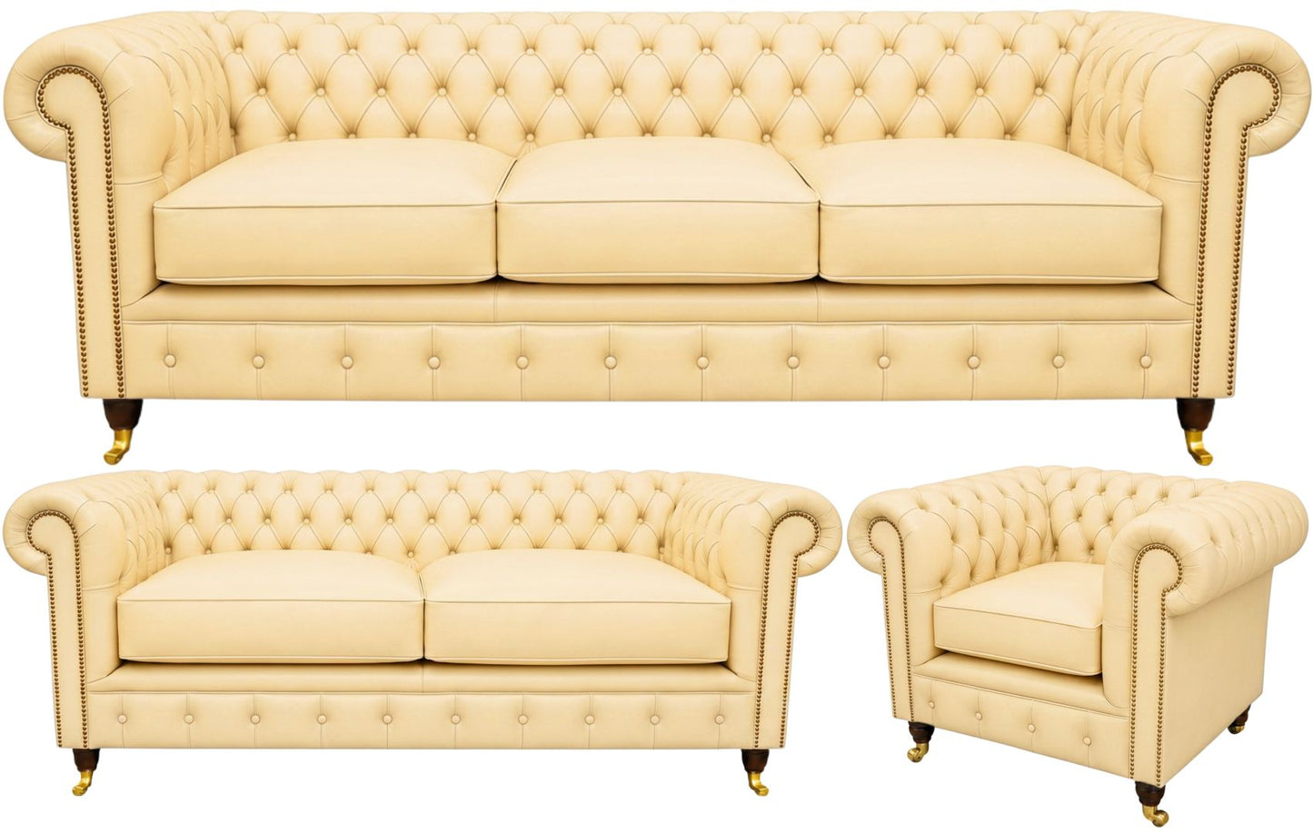 The Dorchester Chesterfield 3 Piece Suite