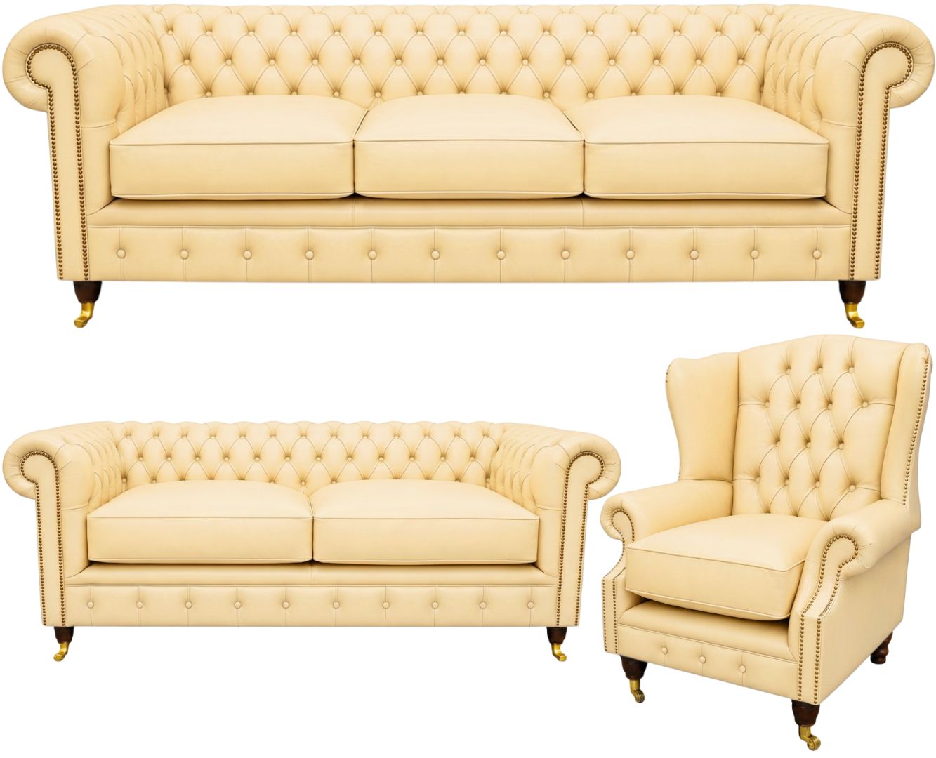 The Dorchester Chesterfield 3 Piece Suite