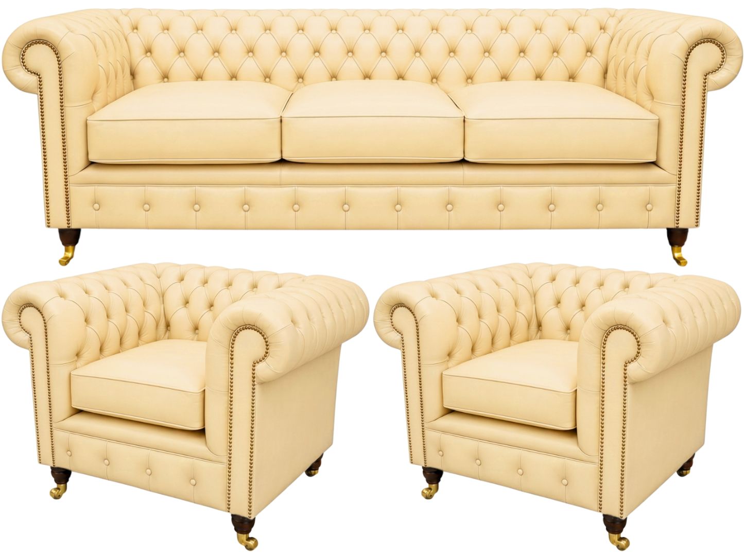 The Dorchester Chesterfield 3 Piece Suite