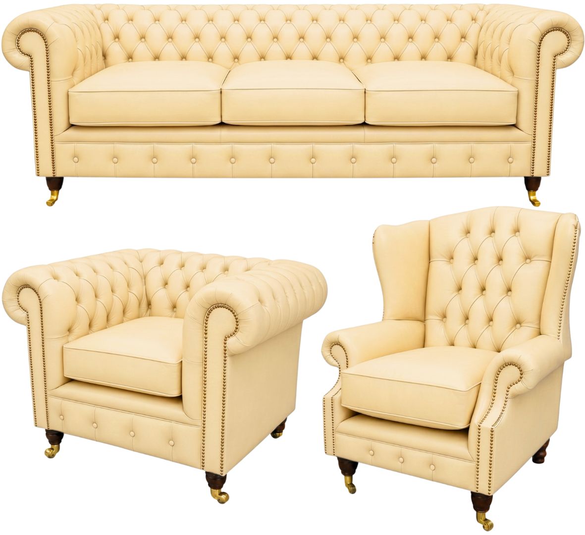 The Dorchester Chesterfield 3 Piece Suite