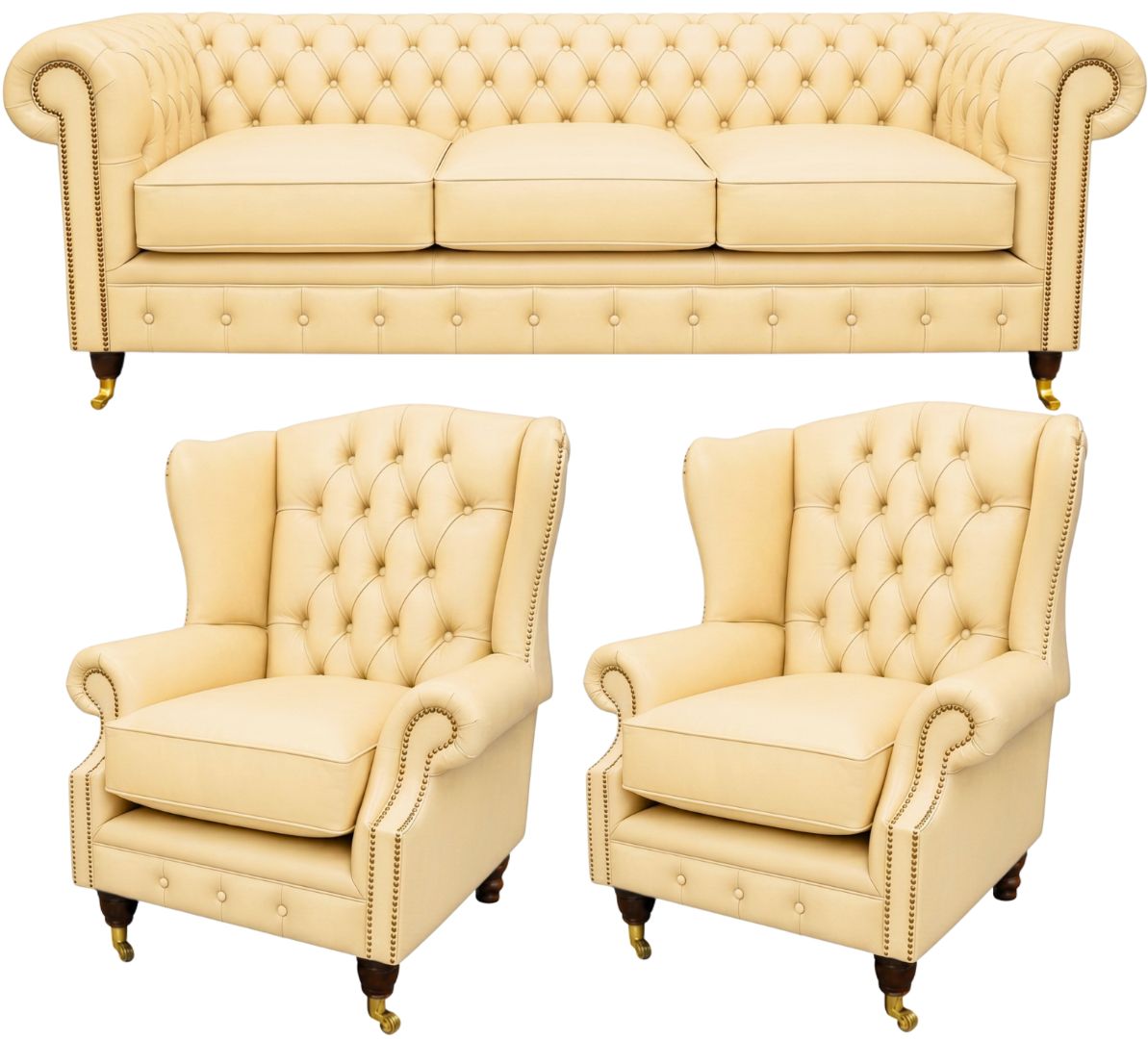 The Dorchester Chesterfield 3 Piece Suite