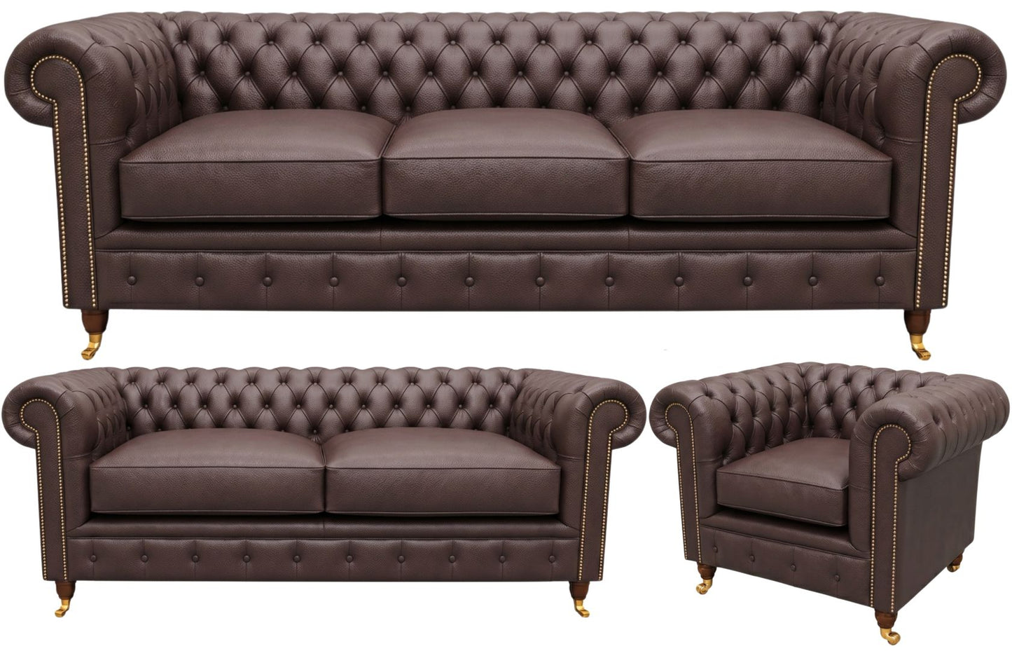 The Dorchester Chesterfield 3 Piece Suite