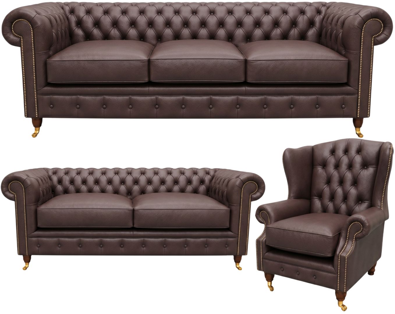 The Dorchester Chesterfield 3 Piece Suite