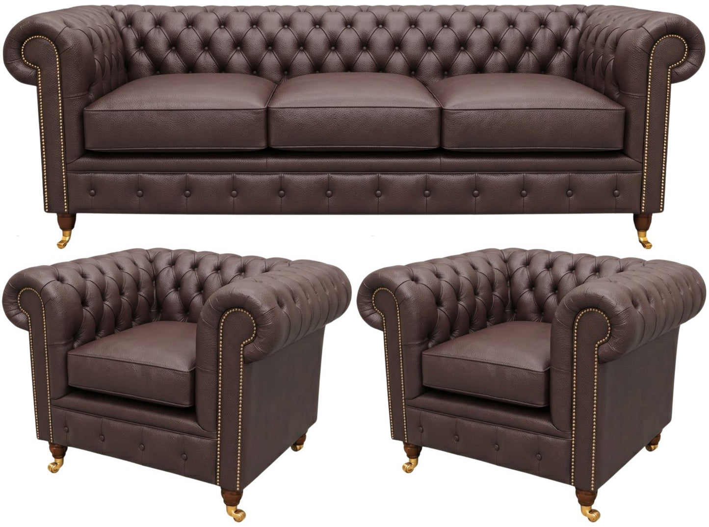 The Dorchester Chesterfield 3 Piece Suite