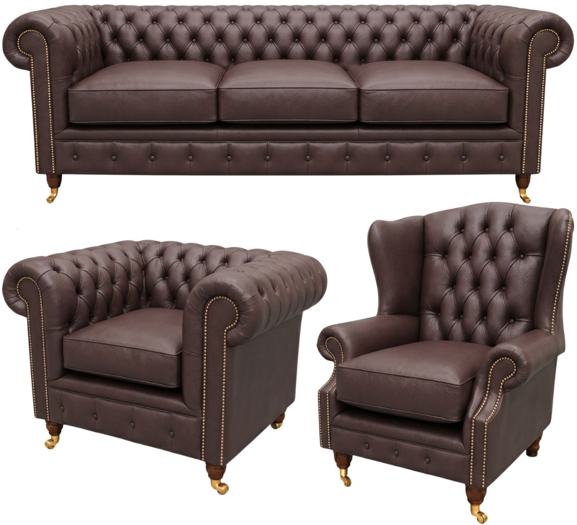 The Dorchester Chesterfield 3 Piece Suite