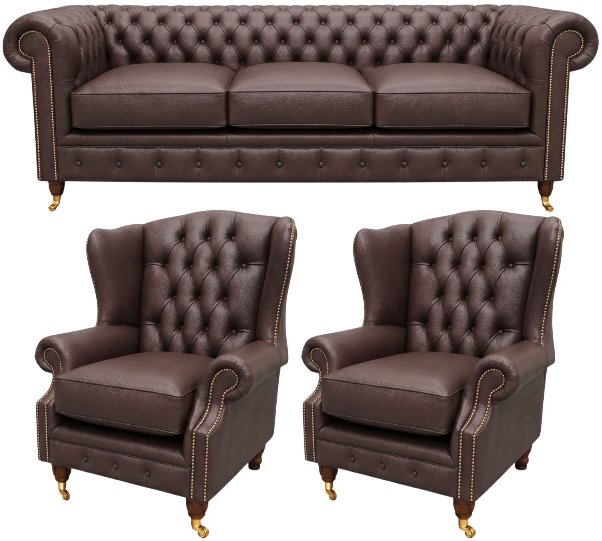 The Dorchester Chesterfield 3 Piece Suite