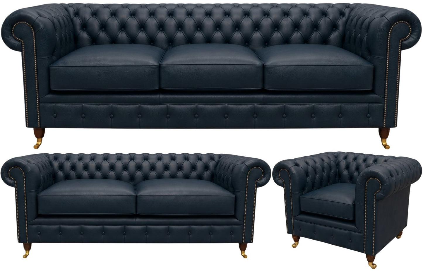The Dorchester Chesterfield 3 Piece Suite
