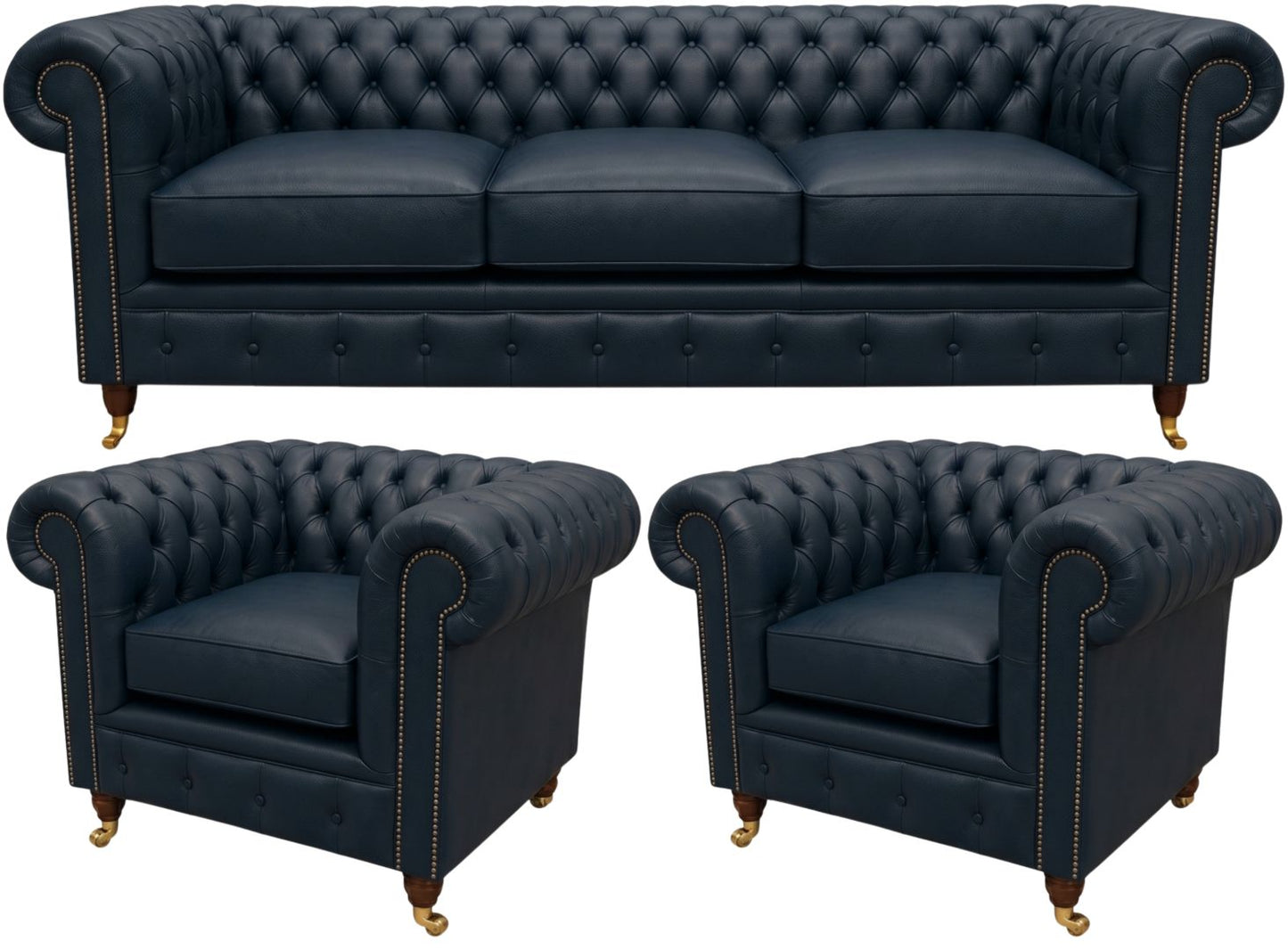 The Dorchester Chesterfield 3 Piece Suite