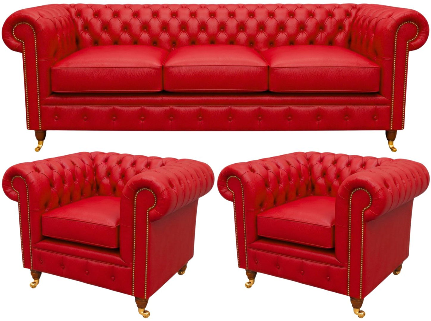 The Dorchester Chesterfield 3 Piece Suite