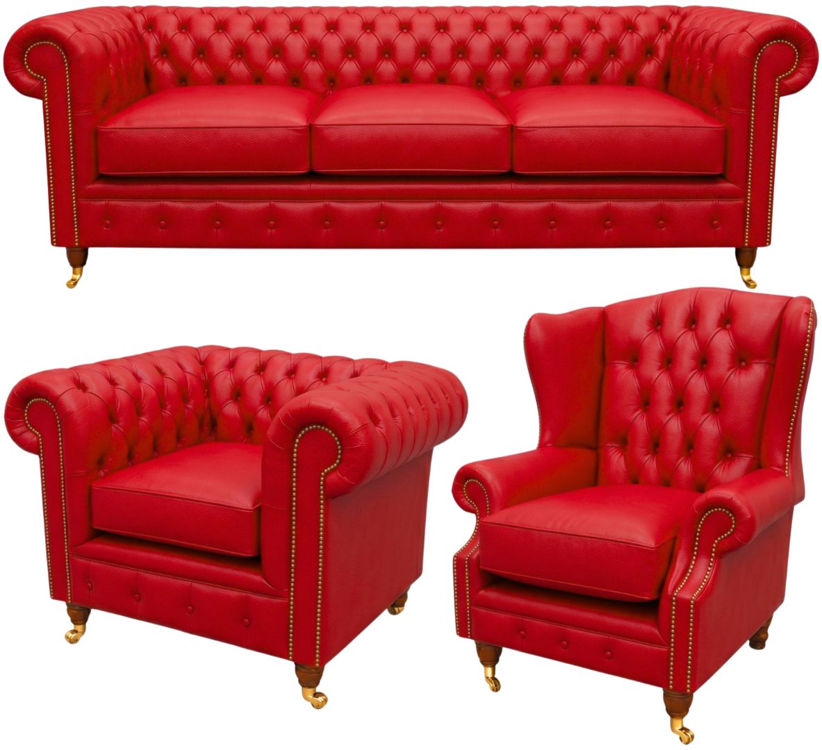 The Dorchester Chesterfield 3 Piece Suite
