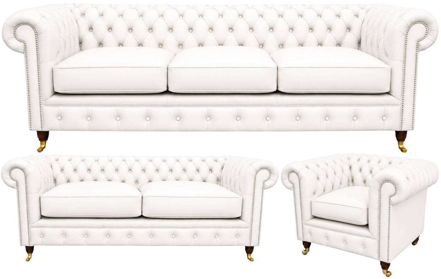The Dorchester Chesterfield 3 Piece Suite