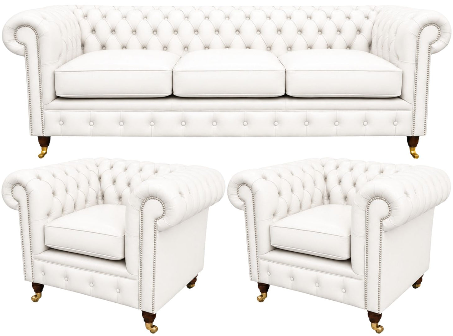 The Dorchester Chesterfield 3 Piece Suite