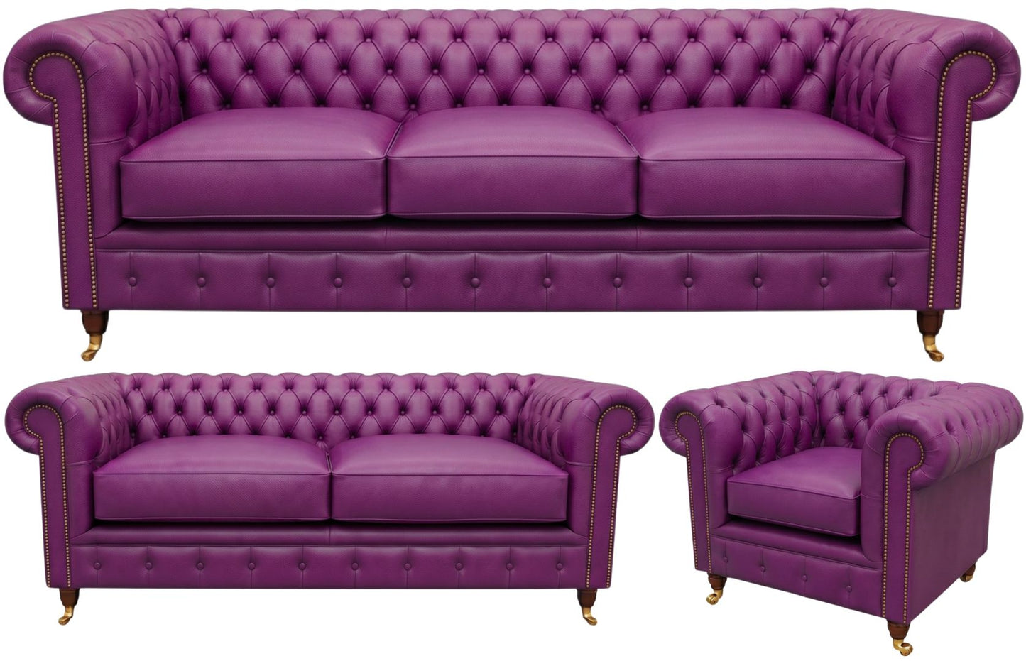 The Dorchester Chesterfield 3 Piece Suite