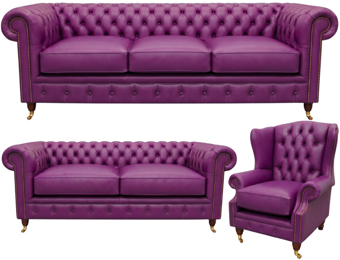 The Dorchester Chesterfield 3 Piece Suite