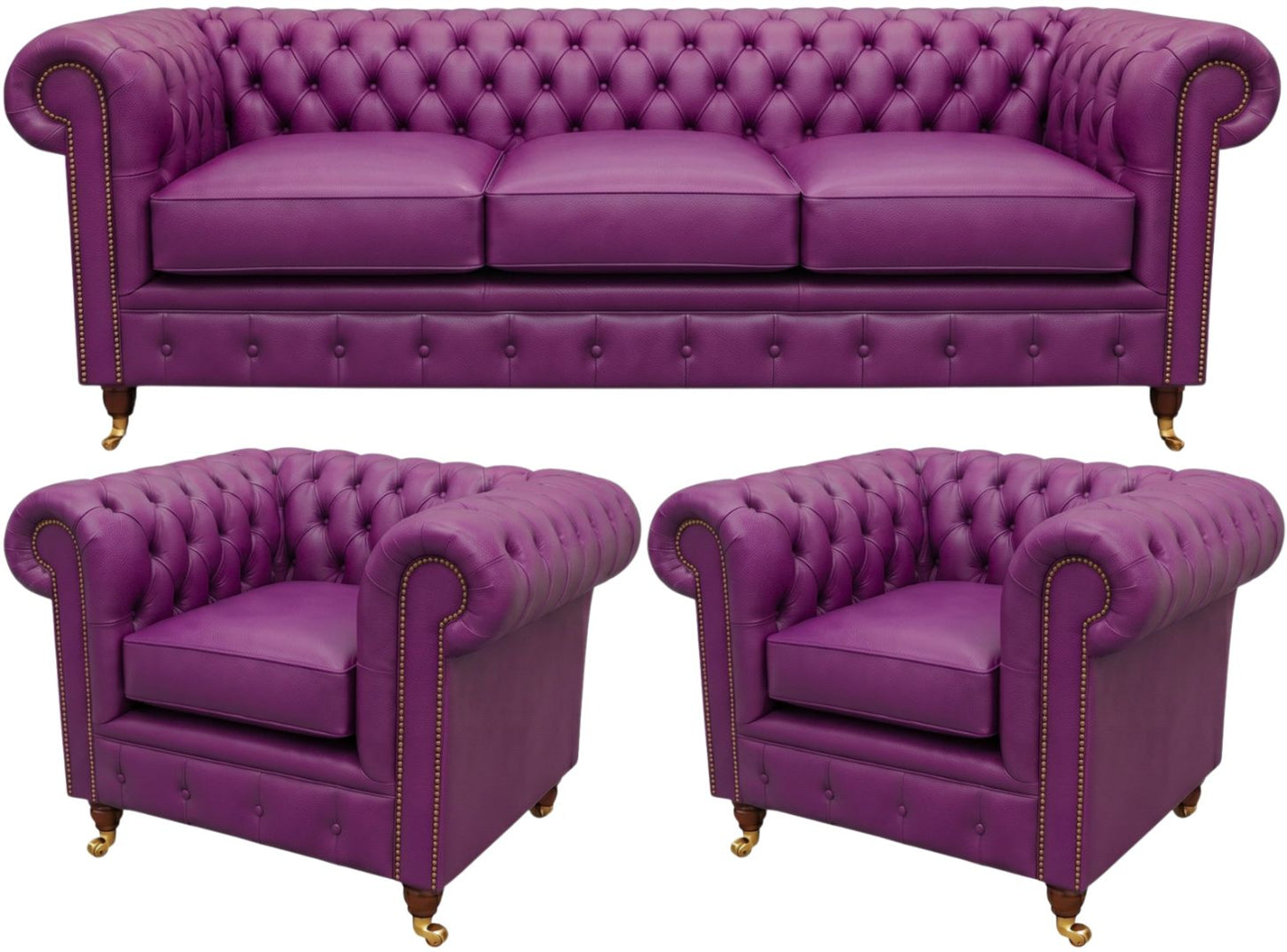 The Dorchester Chesterfield 3 Piece Suite