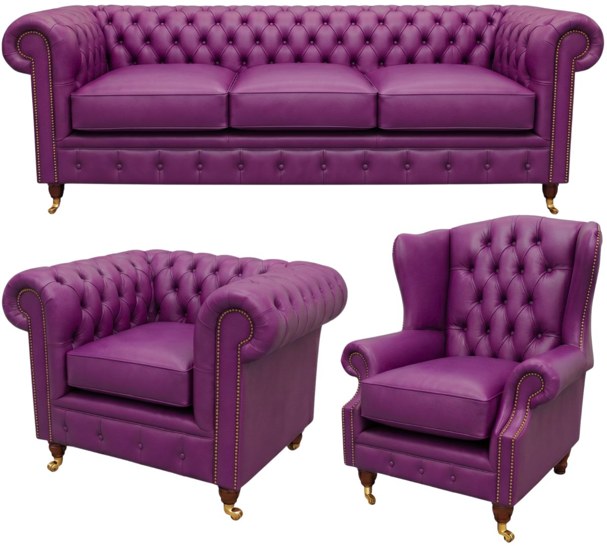The Dorchester Chesterfield 3 Piece Suite