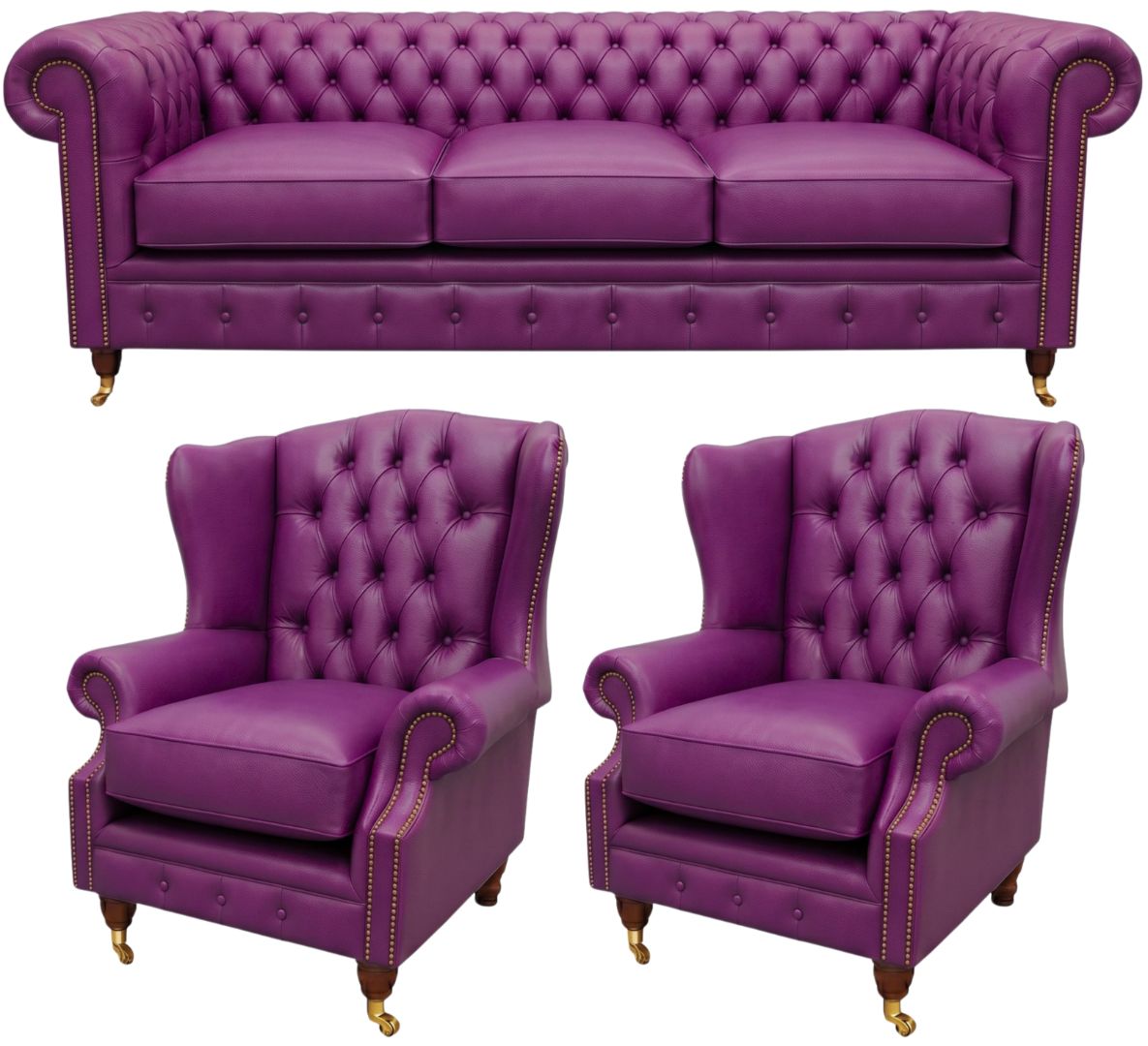 The Dorchester Chesterfield 3 Piece Suite