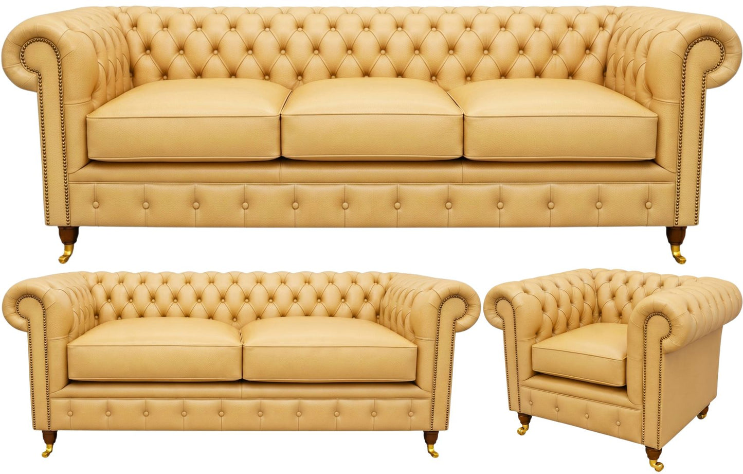 The Dorchester Chesterfield 3 Piece Suite