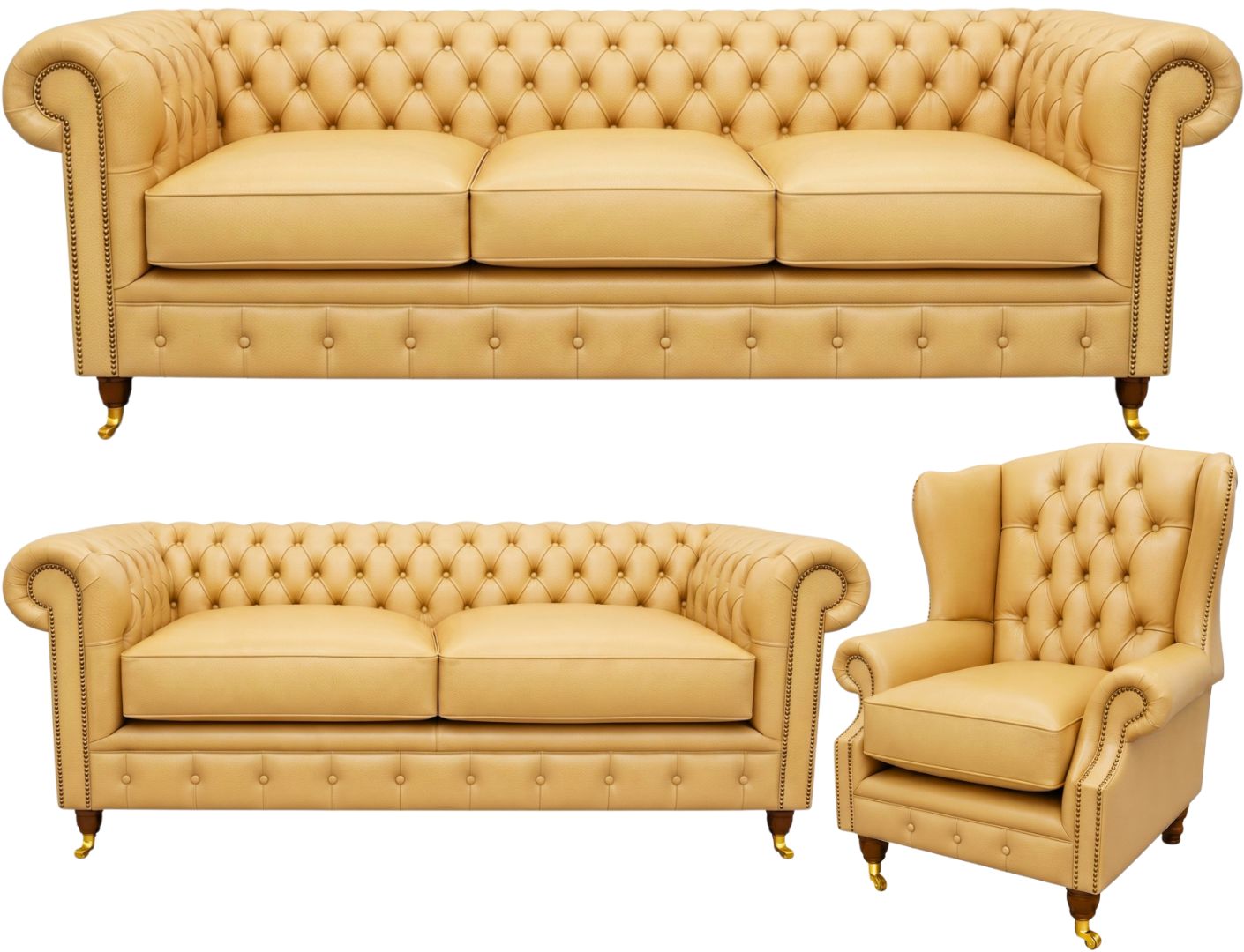 The Dorchester Chesterfield 3 Piece Suite