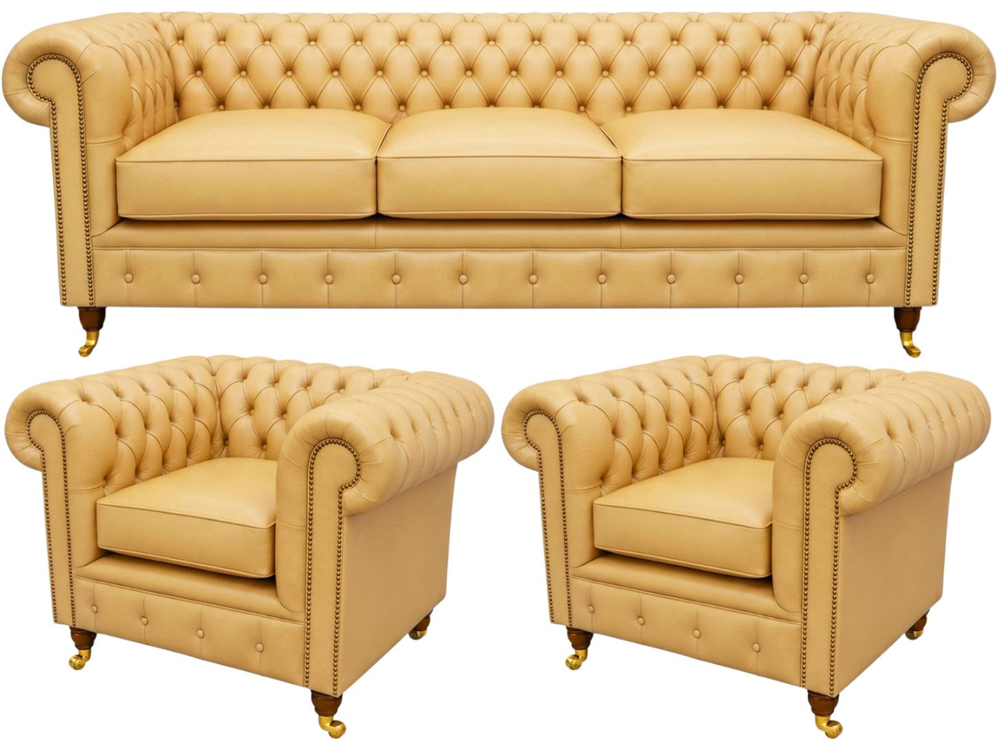 The Dorchester Chesterfield 3 Piece Suite