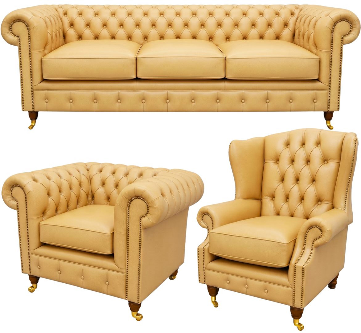 The Dorchester Chesterfield 3 Piece Suite