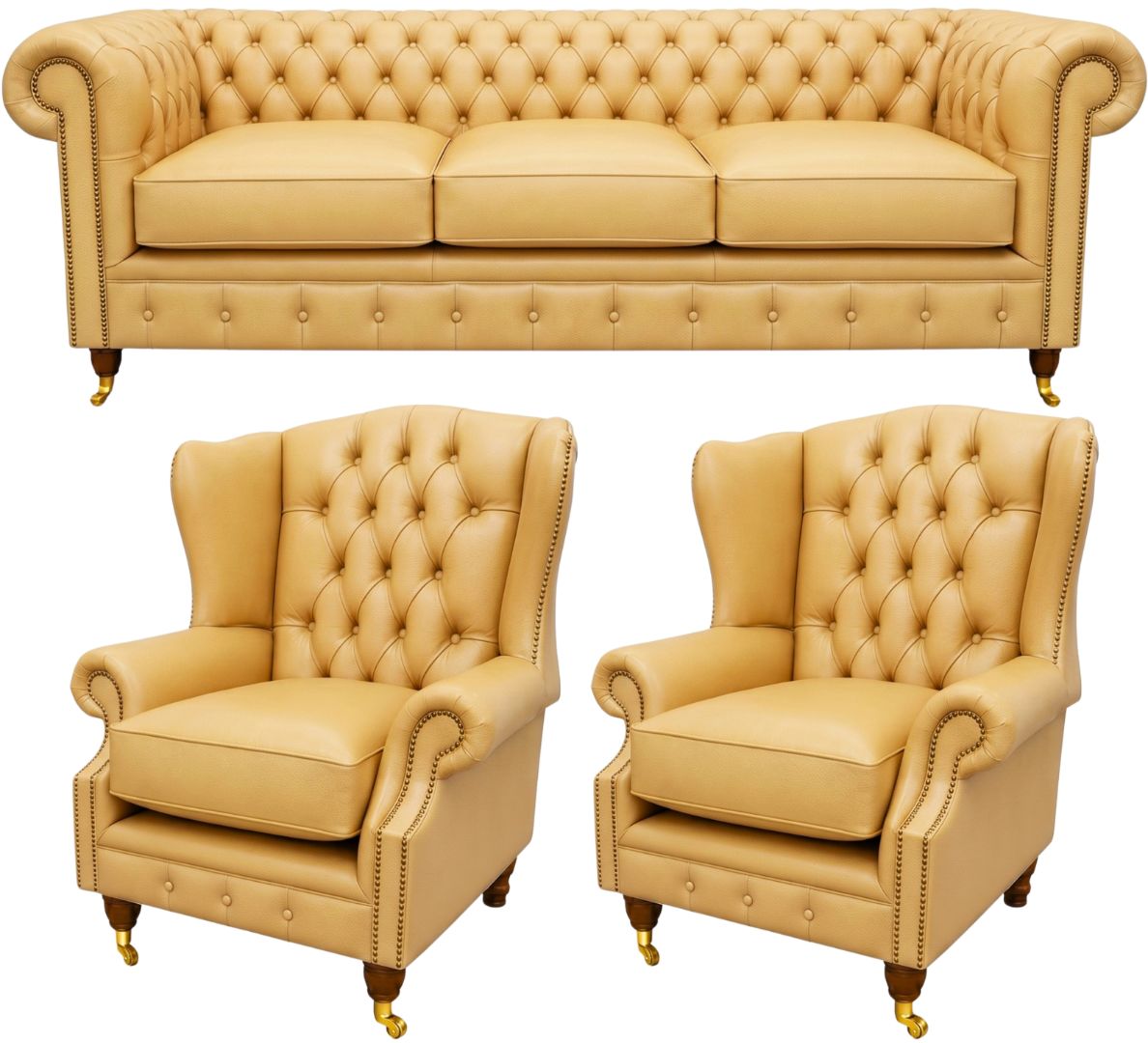 The Dorchester Chesterfield 3 Piece Suite