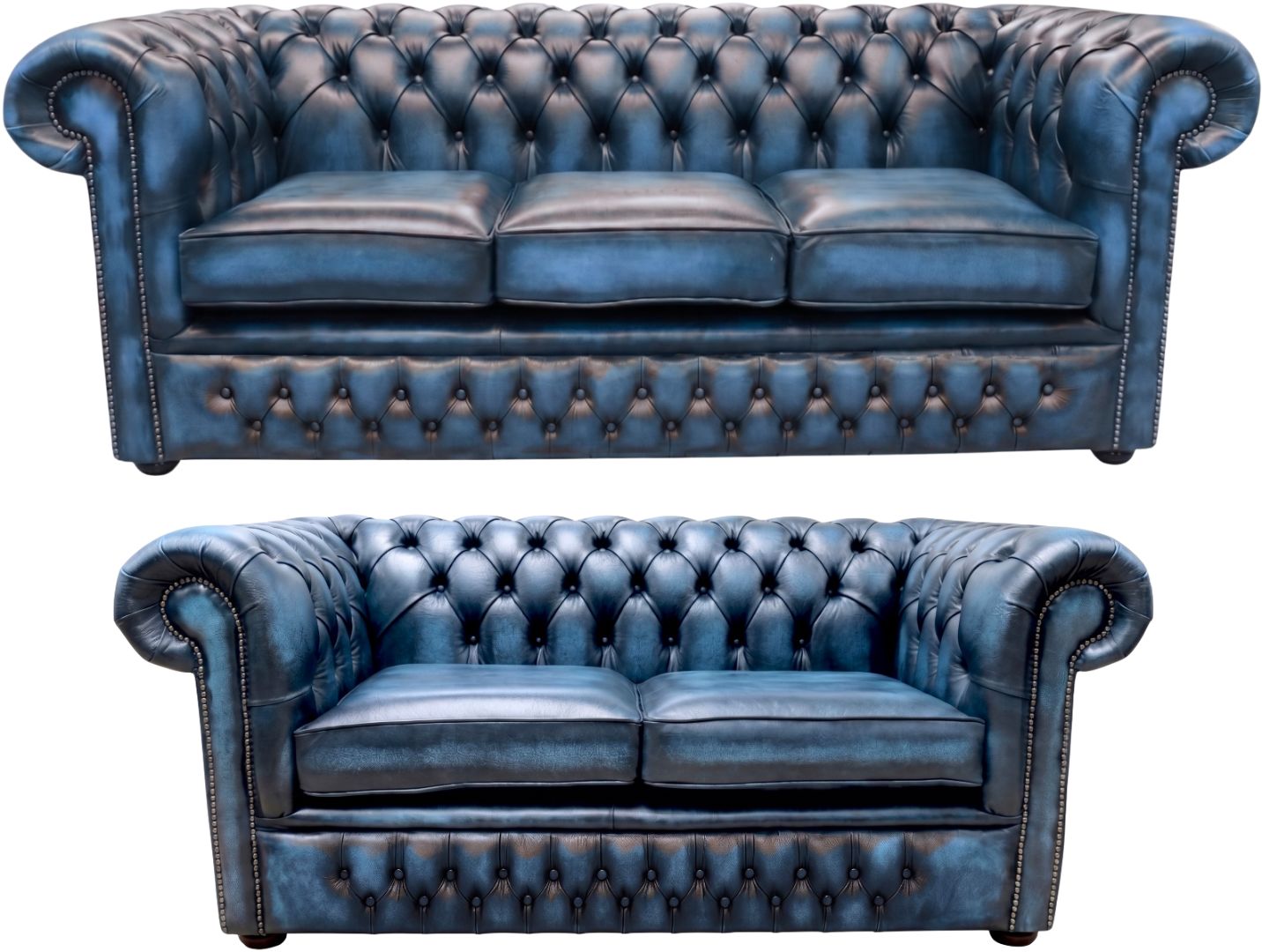 The Durham Chesterfield 3 Piece Suite