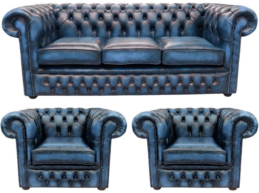 The Durham Chesterfield 3 Piece Suite