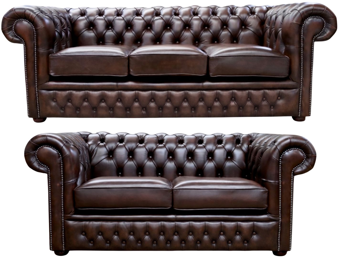 The Durham Chesterfield 3 Piece Suite
