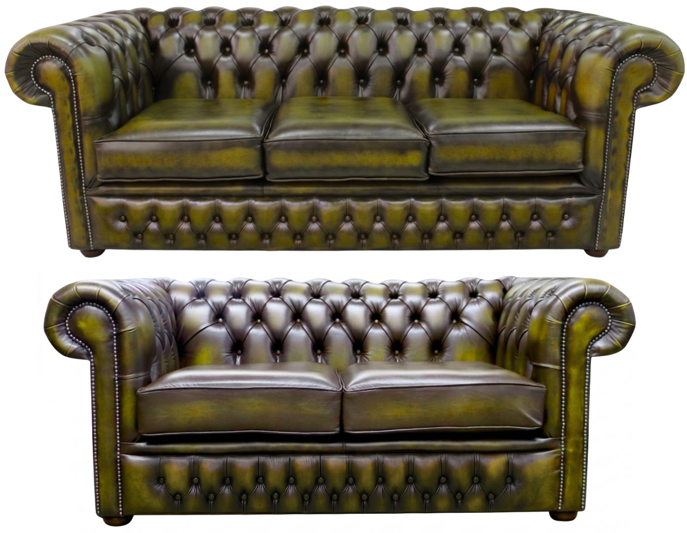 The Durham Chesterfield 3 Piece Suite