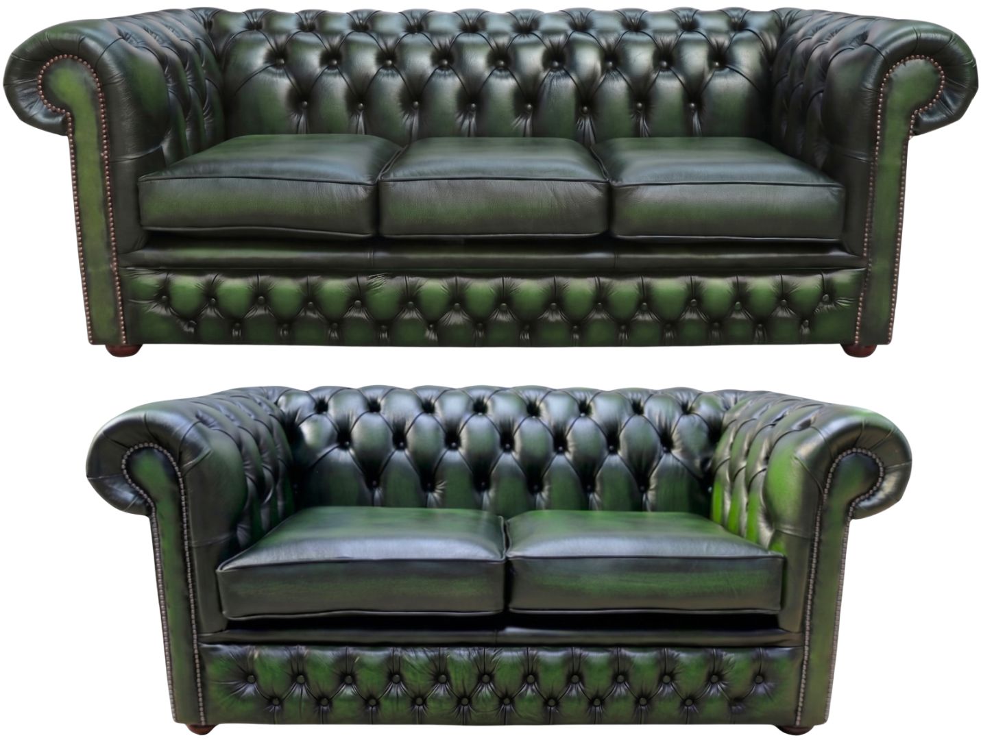 The Durham Chesterfield 3 Piece Suite