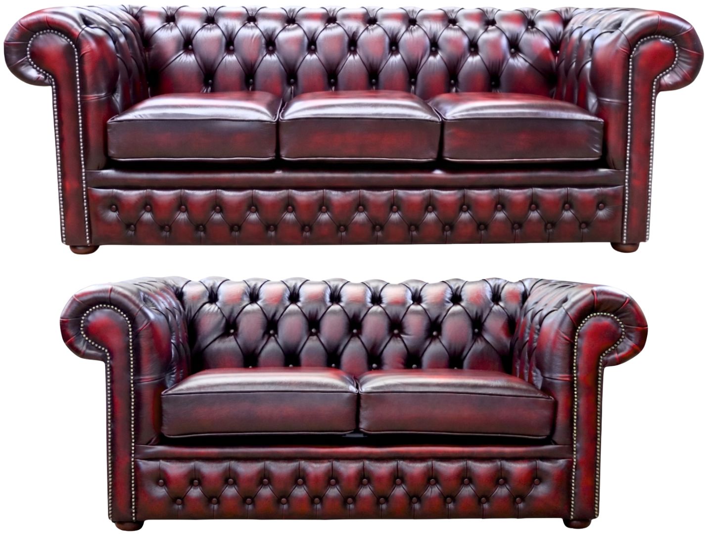 The Durham Chesterfield 3 Piece Suite
