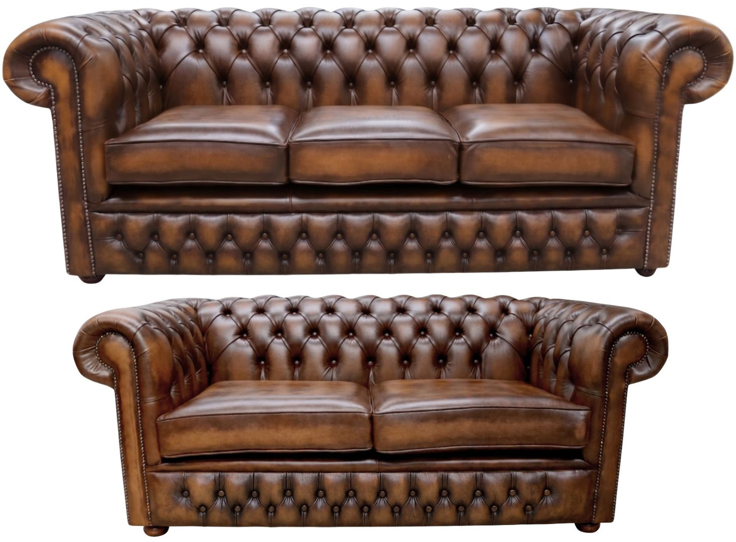 The Durham Chesterfield 3 Piece Suite