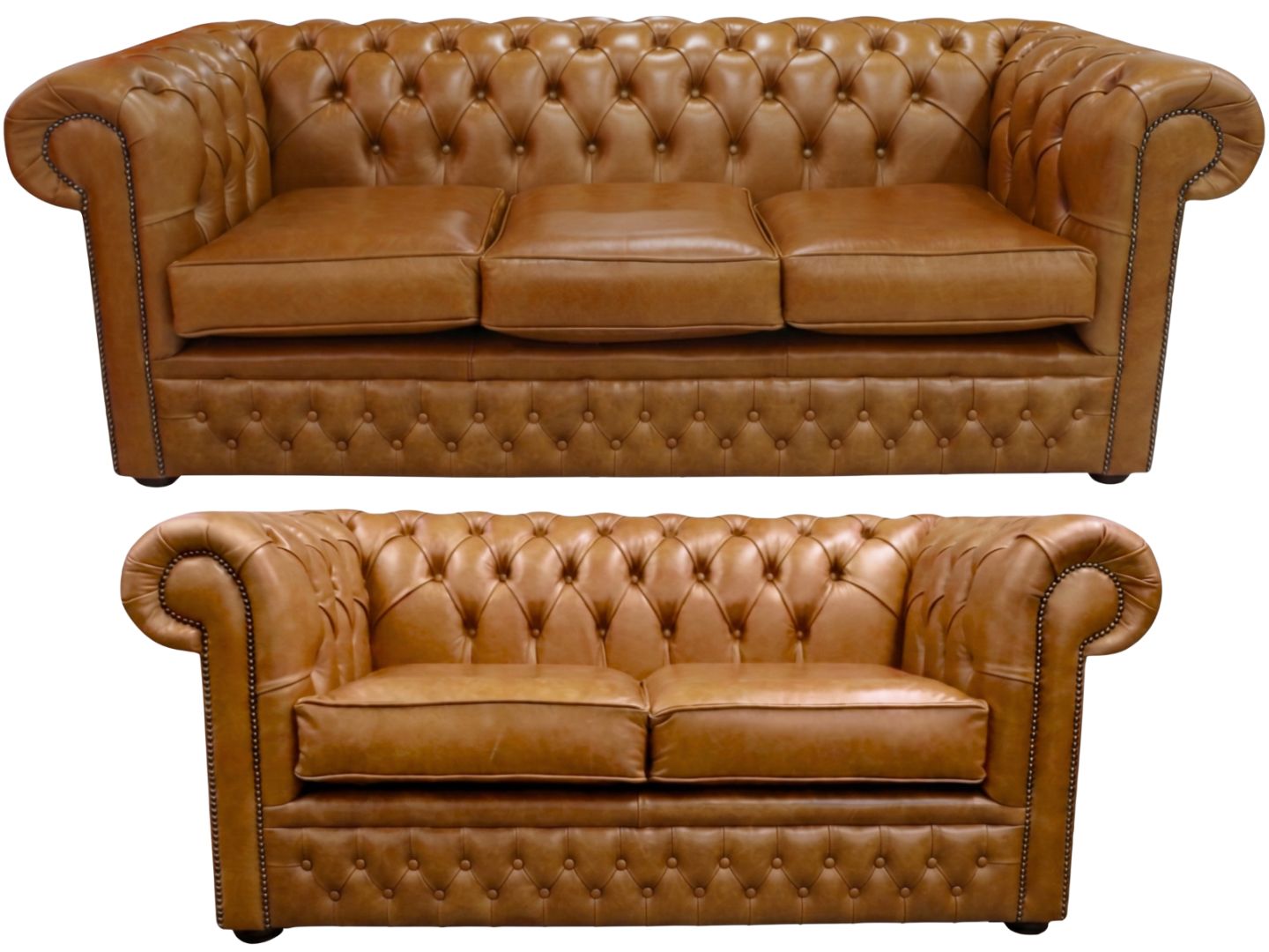 The Durham Chesterfield 3 Piece Suite