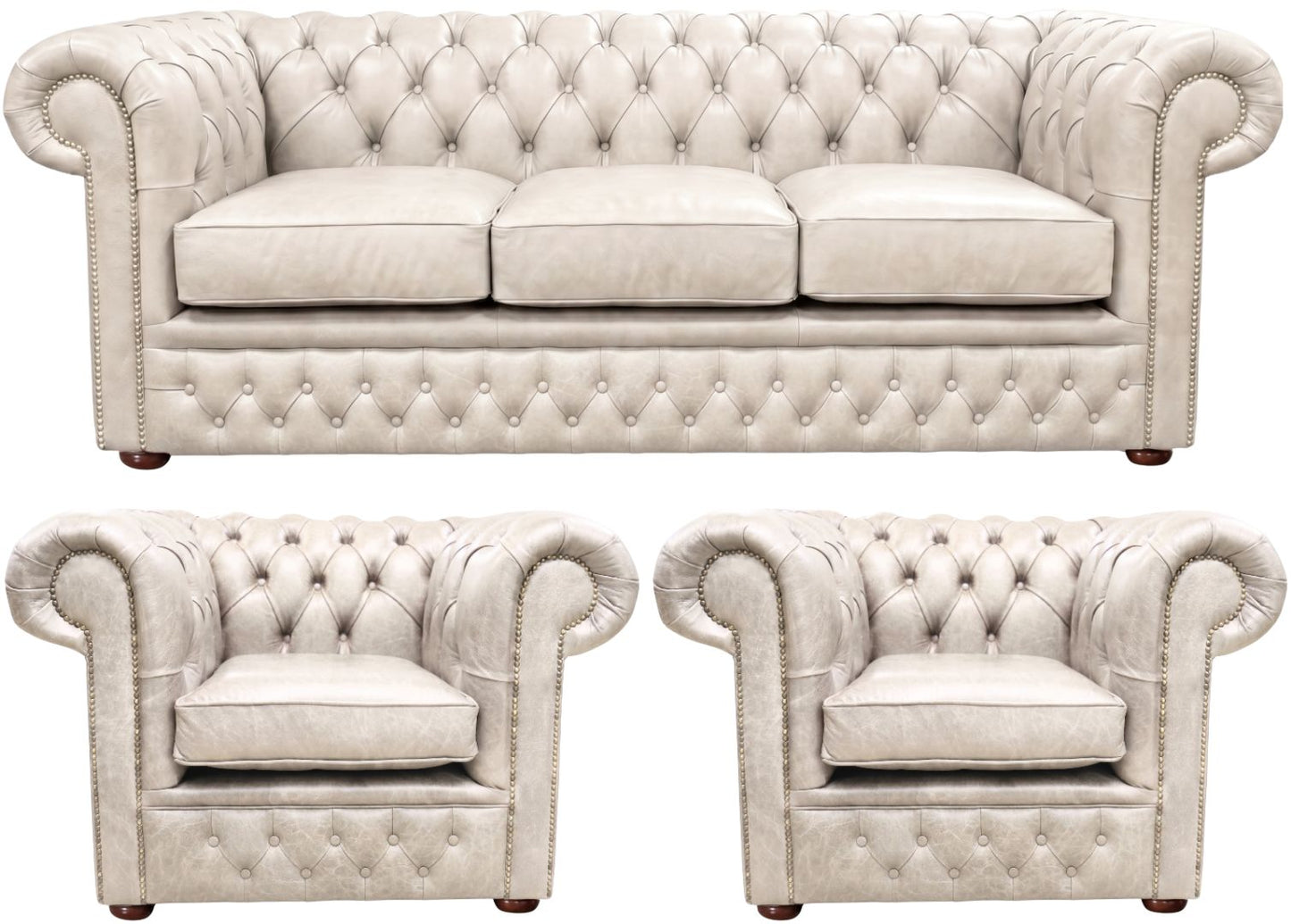 The Durham Chesterfield 3 Piece Suite
