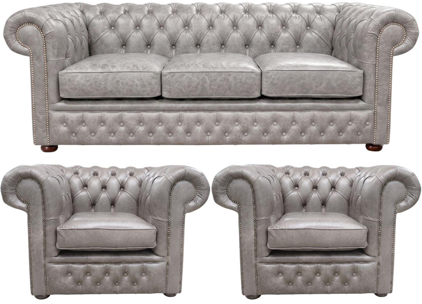 The Durham Chesterfield 3 Piece Suite