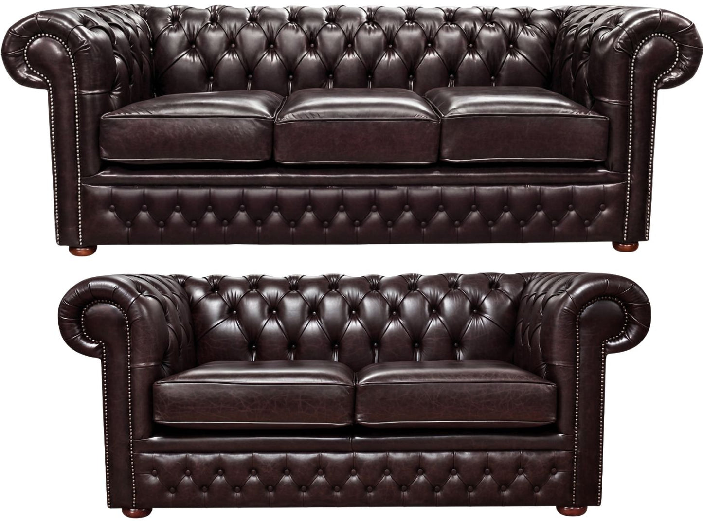 The Durham Chesterfield 3 Piece Suite