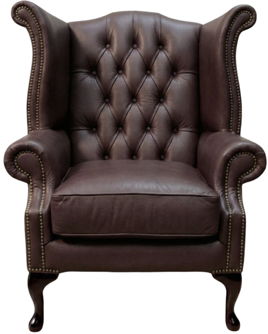The Durham Chesterfield Queen Anne Chair