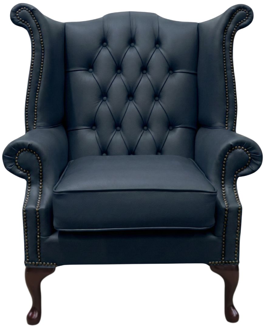 The Durham Chesterfield Queen Anne Chair
