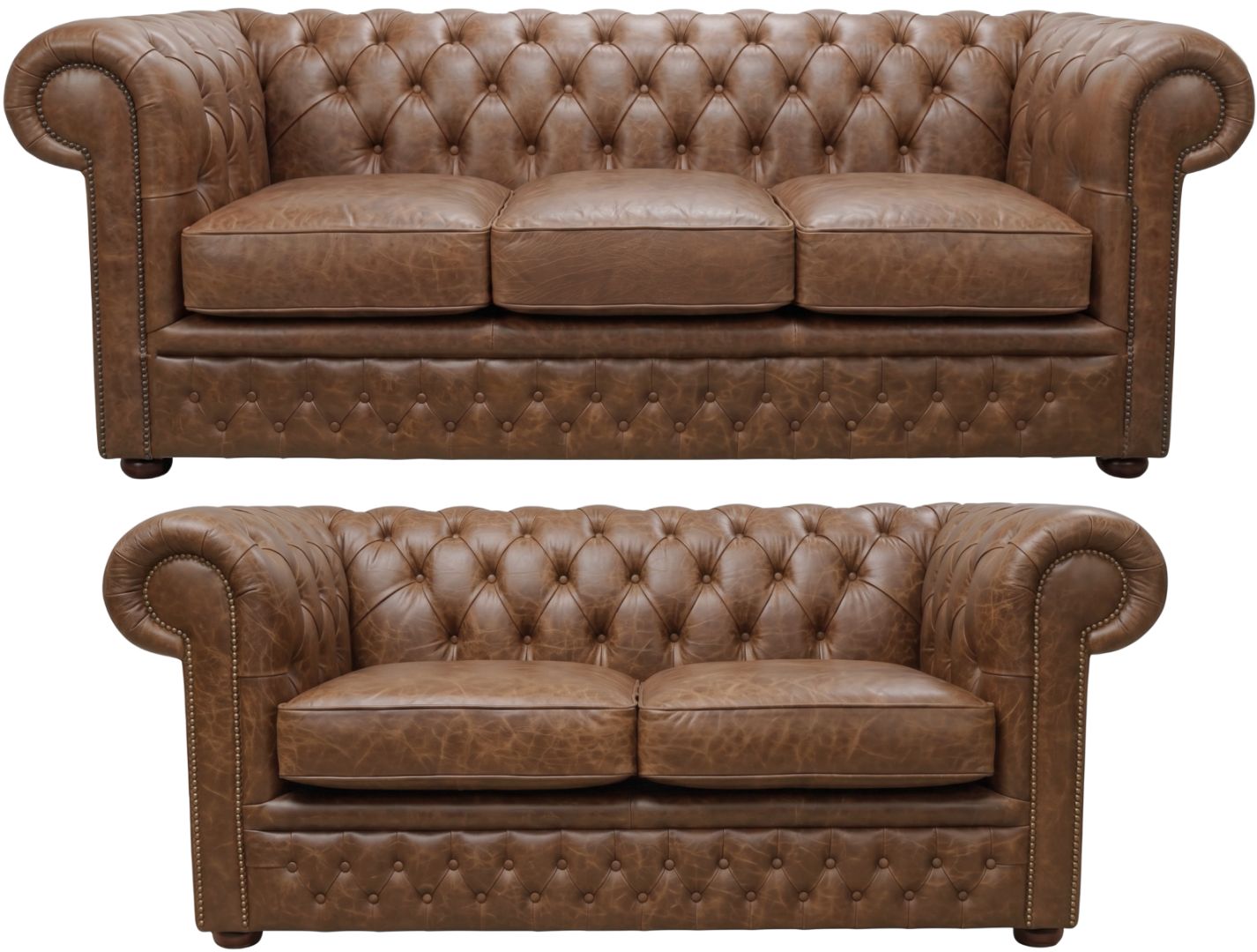The Durham Chesterfield 3 Piece Suite