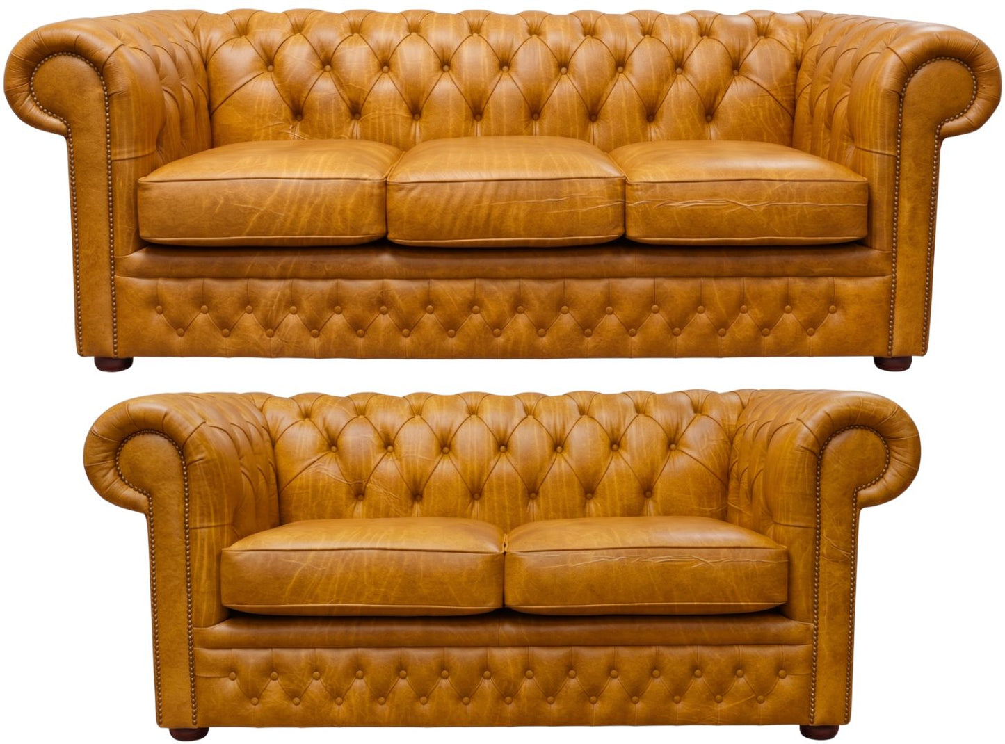 The Durham Chesterfield 3 Piece Suite